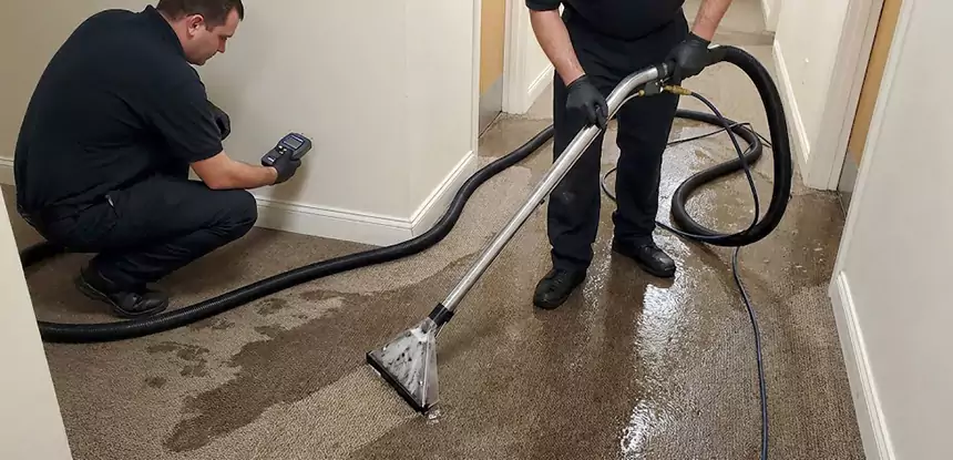 Basement Flooded Carpet Soaked Recovery in Norcross